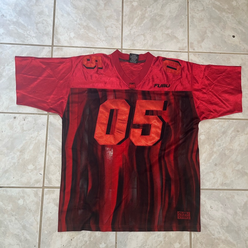 Vintage Fubu Football Jersey Champions League Men's Size XL (flaws)